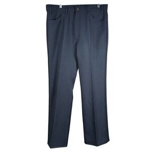 Vintage Levi's Permanent Press Dress‎ Slacks Sta-Prest Style Navy Mens 38x31 USA